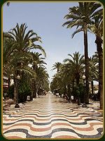 Bulevar en Alicante - Espa&ntilde;a